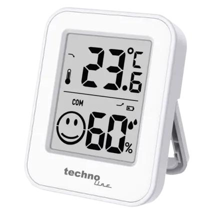 Technoline Techno Line WS9417 Thermo-/Hygro Datenlogger Weiss Ws9417Weiss, Termometro + Igrometro, Bianco