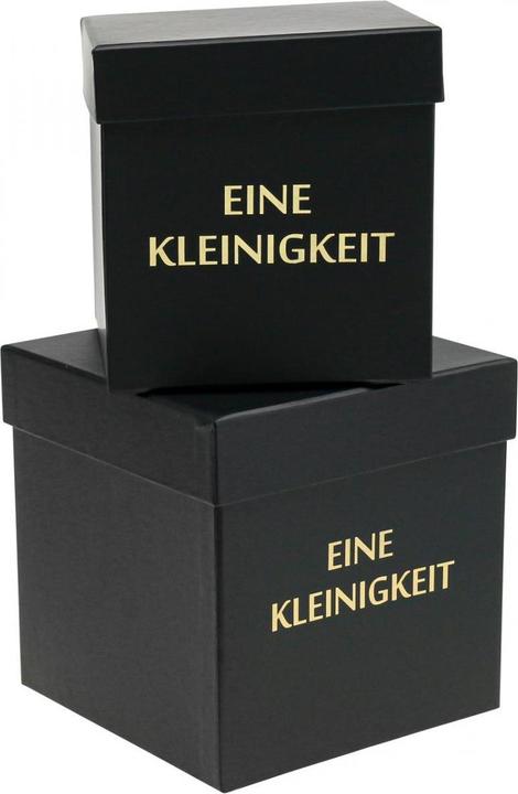 Produktbild Viana Elegante quadratische Geschenkbox mit Deckel im 2er-Set (2x)