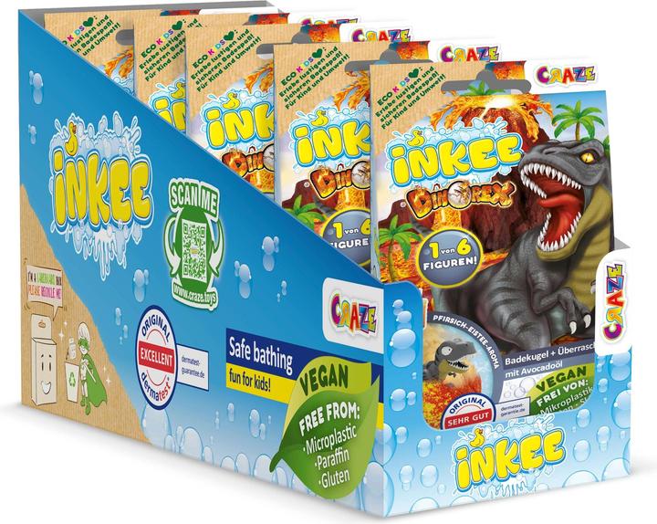 Produktbild Craze Inkee Surprise Dino (Badekugeln)