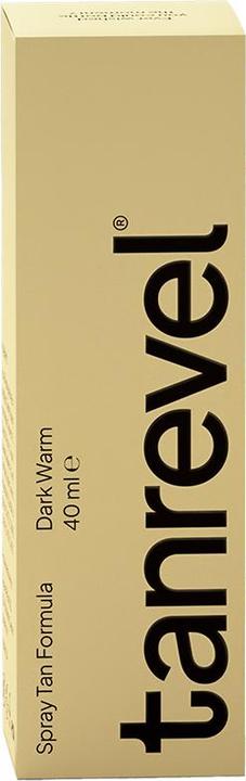 Actual product image Tanrevel ® Spray Tan Formula Dark Warm 40 ml (Self tanning spray, 40 ml)