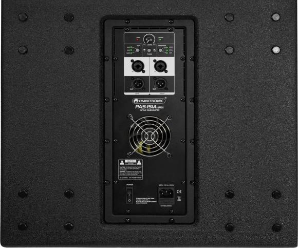 Produktbild Omnitronic PAS-151A MK4 Subwoofer, aktiv, DSP