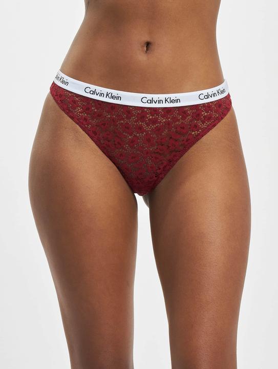 Image du produit Calvin Klein Sous-vêtements Femme Brésilien 3Pk, Intense Plum/RED Carpet/Olive, S (S, Lot de 3)
