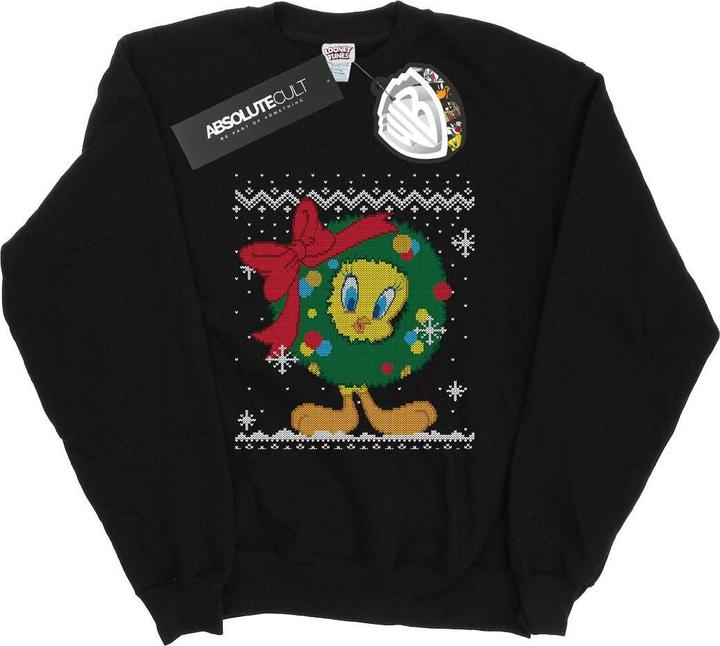 Immagine prodotto Looney Tunes Tweety Pie Christmas Fair Isle Felpa Uomo (XL)
