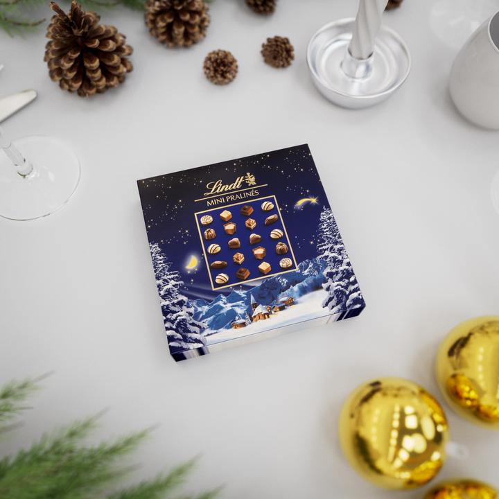 Produktbild Lindt Mini Pralinés Assortiert Weihnachtszauber (100 g)