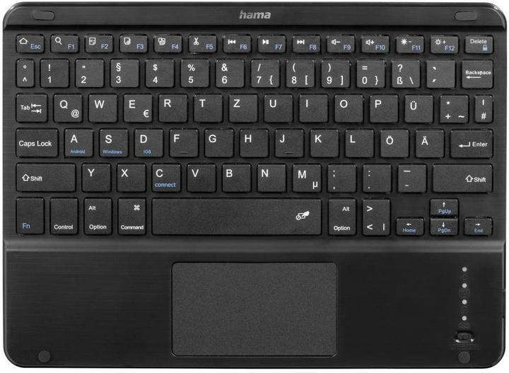 Immagine prodotto Hama Tablet-Case mit BT-Tastatur sw (DE, Samsung Galaxy Tab A11+, Samsung Galaxy Tab A9+)