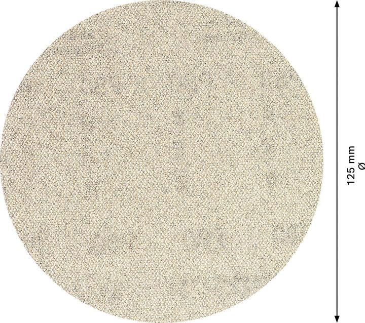 Actual product image Bosch Professional Zubehör Expert M480 sanding net for random orbital sander, 125 mm, G 80, 50 pieces (80)