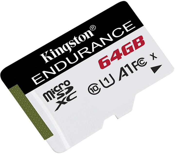 Produktbild Kingston High Endurance (64 GB, microSDXC, U1, UHS-I)