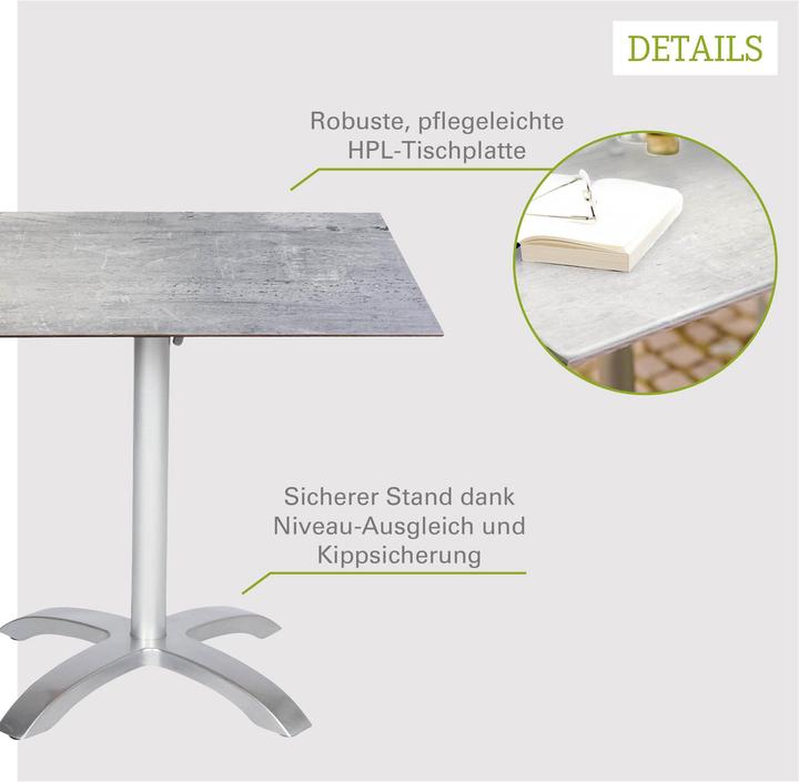 Image du produit Acamp Acaplan HPL (80 x 80 x 72 cm)