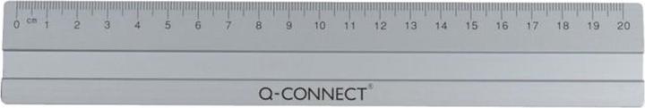 Actual product image Q-Connect Scale aluminium (20 cm, Aluminium)