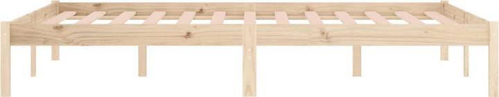 Actual product image vidaXL Bett ohne Matratze Kiefer (193 x 203 cm)