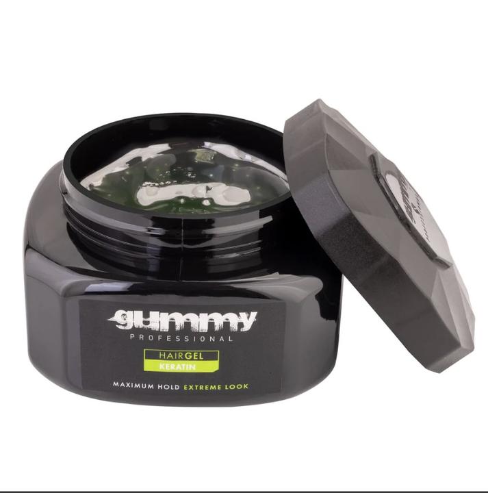 Image du produit Gummy Professional Gel capillaire Kératine 500ml (Gel coiffant, 500 ml)