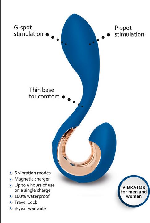 Actual product image Gvibe Gpop 2 Anatomic Unisex Vibrator