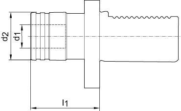 Image du produit Magni Mandrin à changement rapide M6-20 VDI50 FORTIS