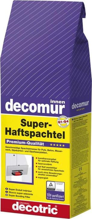 Actual product image Decotric Super adhesive filler