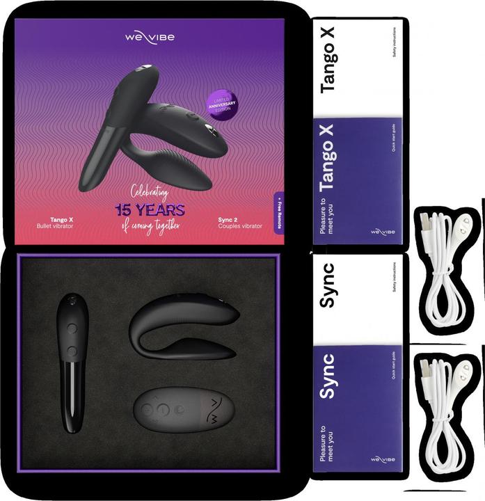 Actual product image We-Vibe Toy set "15th Anniversary Collection" with Sync 2 and Tango X