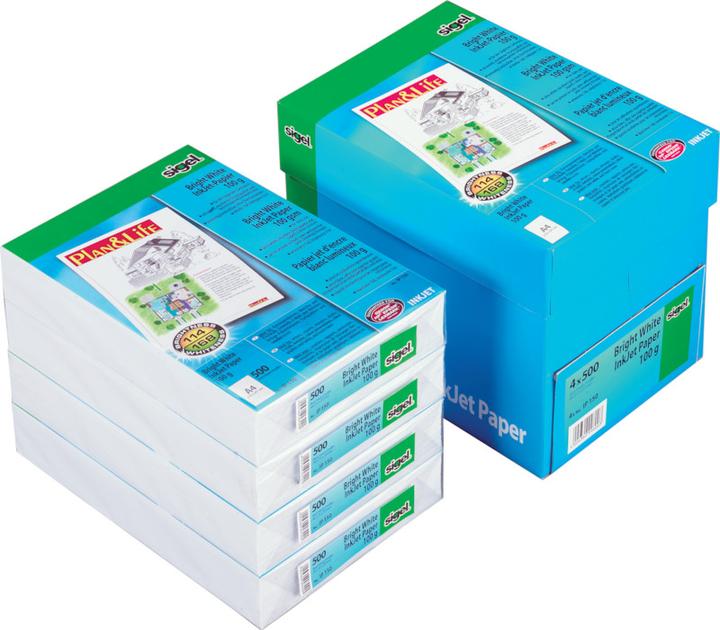Actual product image Sigel Office Paper Bright (100 g/m², 500 x, A4)