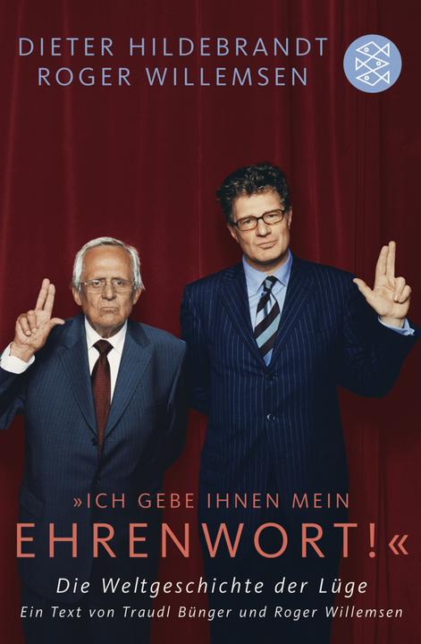 Produktbild »Ich gebe Ihnen mein Ehrenwort!« (Deutsch, Dieter Hildebrandt, Roger Willemsen, 2009)