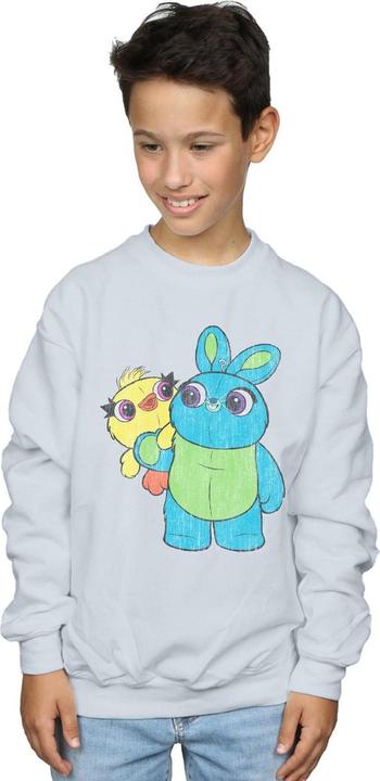 Immagine prodotto Disney Toy Story 4 Ducky And Bunny Distressed Pose Felpa Ragazzi (140, 146)