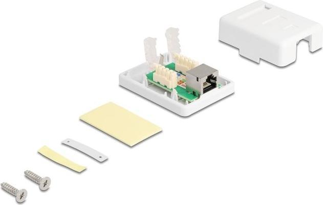 Produktbild Delock RJ-45 Cat.6 Gehäuse: 1 Port (Kabel Zubehör)