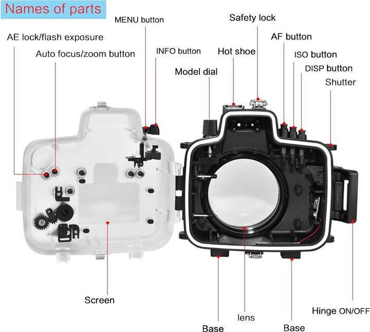 Produktbild Seafrogs SC-11 (Unterwassergehäuse)