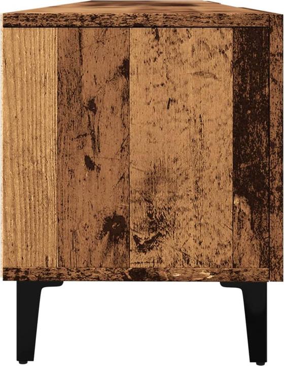 Actual product image vidaXL TV Schrank Tisch Lowboard Fernsehschrank Fernsehtisch Altholz-Optik (180 x 31.5 x 40 cm)