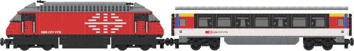 Actual product image Mobabricks CFF InterCity starter (LEGO compatible)