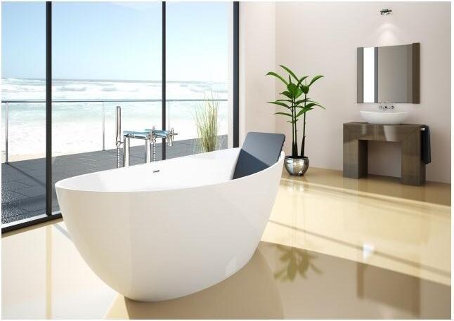 Immagine prodotto Hoesch Vasca da bagno NAMUR 1900x900x450mm free standing bianca (370 l, 190 cm, 90 cm)