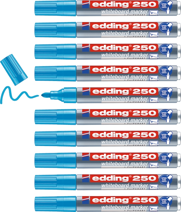 Produktbild Edding 250 (Hellblau, 3 mm, 1 x)