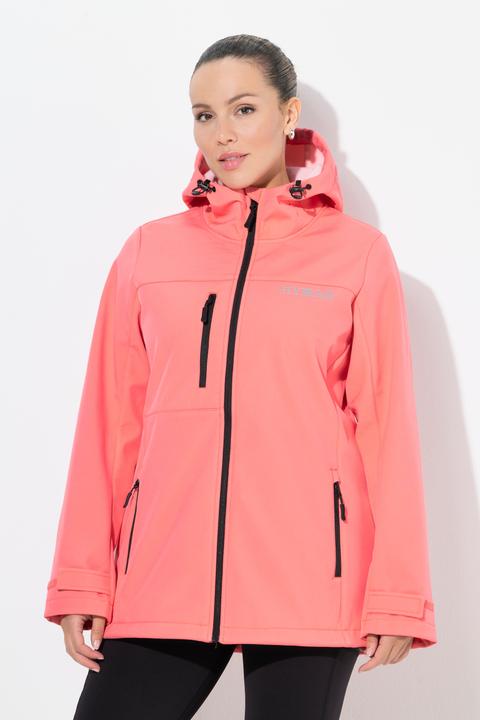 Produktbild Ulla Popken HYPRAR Softshelljacke, wasserabweisend, Stretch, Reflektor (42, 44)