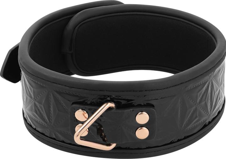 Actual product image Begme Black Edition Premium Vegan Leather Collar