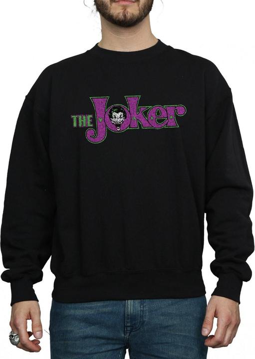 Image du produit - Sweat THE JOKER CRACKLE LOGO - Homme (3XL)