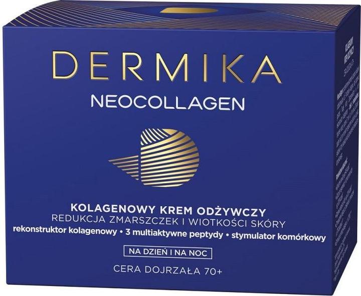 Produktbild Dermika Neocollagen 70+ multicollagen nourishing cream for mature skin for day / night 50ml (Augenpflege Crème, 50 ml, Tag + Nacht)