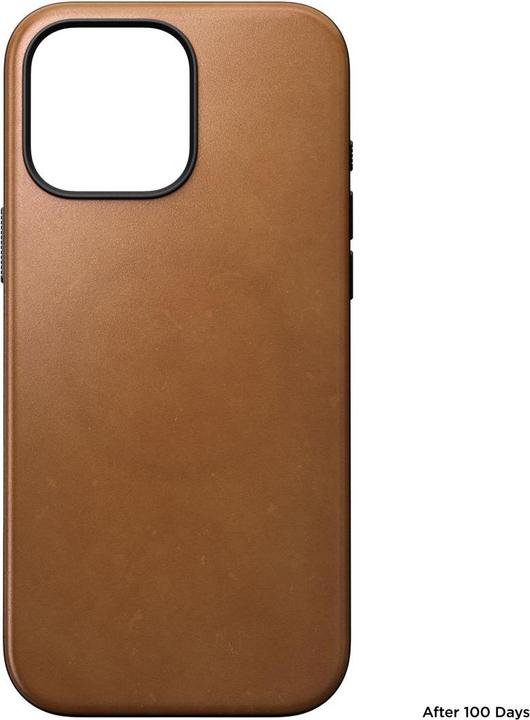 Image du produit Nomad Étui en cuir moderne iPhone 16 Pro Max English Tan-C (Apple iPhone 16 Pro Max)