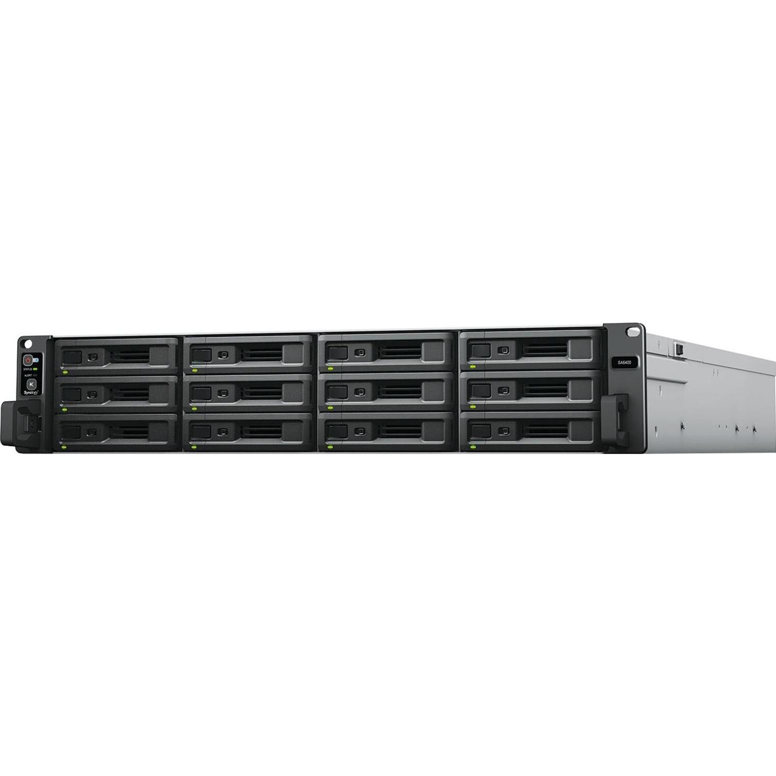 Synology SA6400 (0 TB), NAS, Schwarz