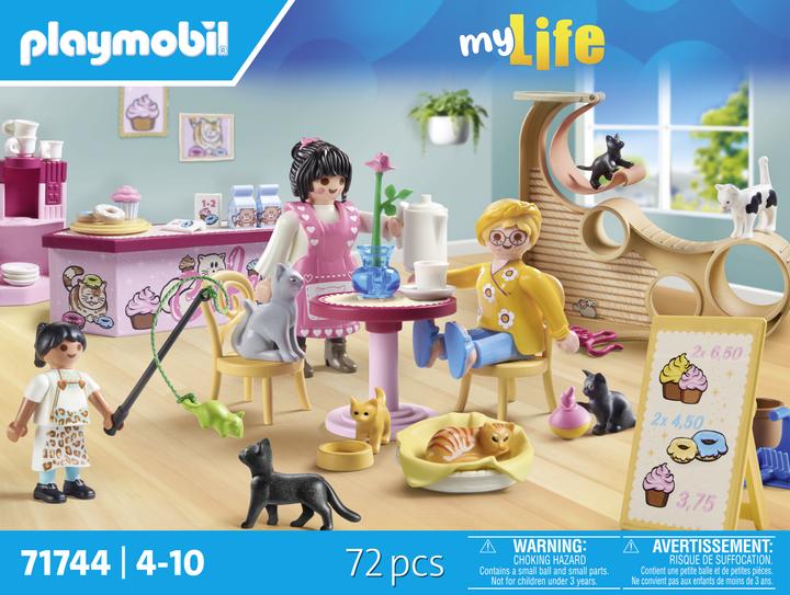 Productafbeelding Playmobil Kattencafé (71744, Playmobil Mijn Leven)