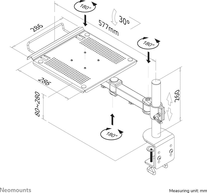 Actual product image Neomounts D100