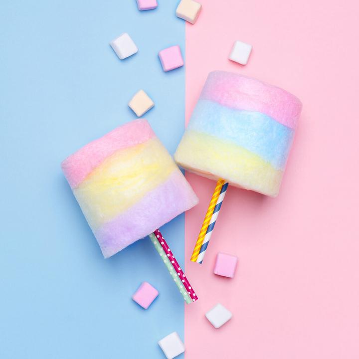 Image du produit Petra Machines à barbe à papa avec mesureur et 50 bâtonnets en bois