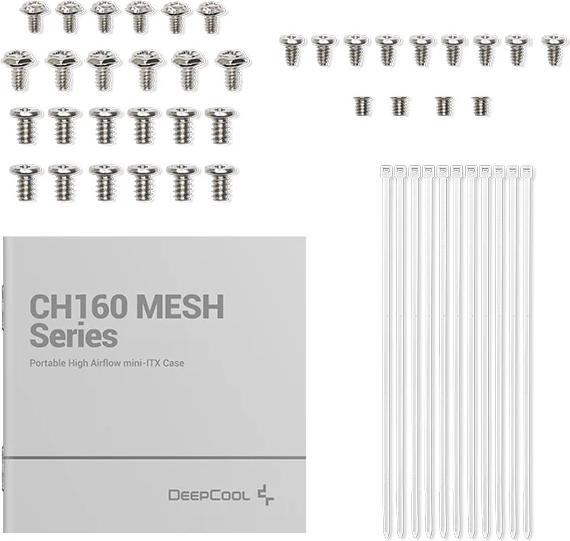 Productafbeelding Deepcool CH160 MESH (weiss) (Mini-ITX)