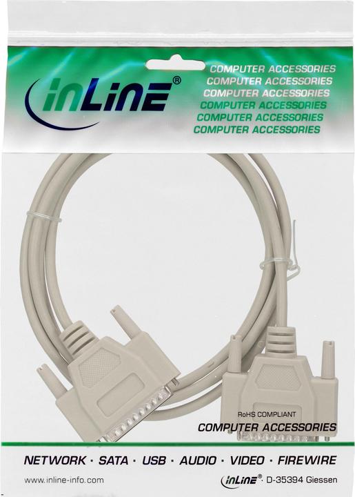 Produktbild InLine Serielles Kabel (2 m, VGA)