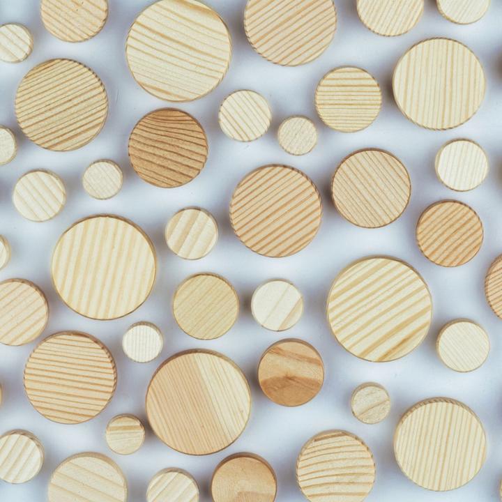 Produktbild wolfcraft 40 Konusplättchen ø20mm (40 Stk.)