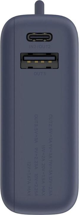 Produktbild Xiaomi 33W Power Bank 10000mAh (Integriertes Kabel) | Eisblau (10000 mAh, 36.50 W, 36.50 Wh)