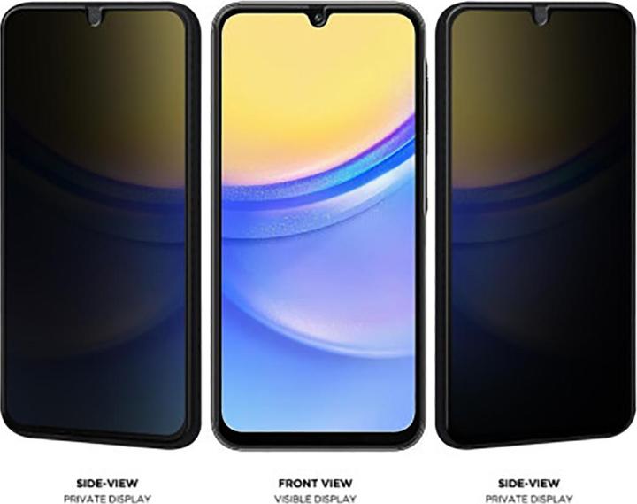 Produktbild Eiger Privacy Sichtschutz-Glas Standard Fit Mountain Glass Black (1 Stk., Samsung Galaxy A16 5G)