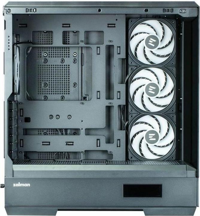 Produktbild Zalman GHE P50 DS ATX Geh??use Tempered Glass Panoramic View - Schwarz (ATX, mATX, Mini-ITX)