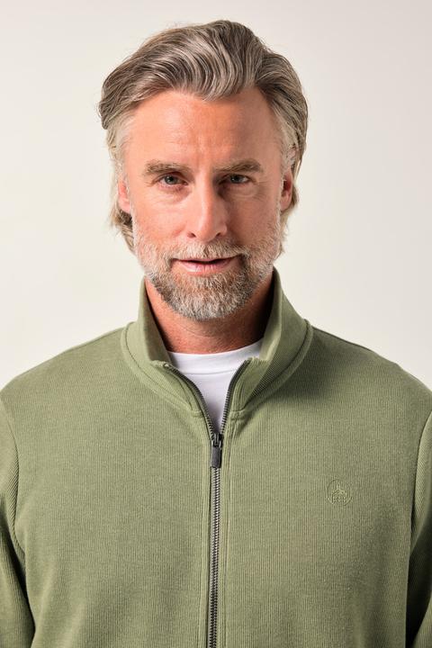 Produktbild Boston Park Sweatjacke, Rippsweat, Stehkragen, bis 84/86 (58)
