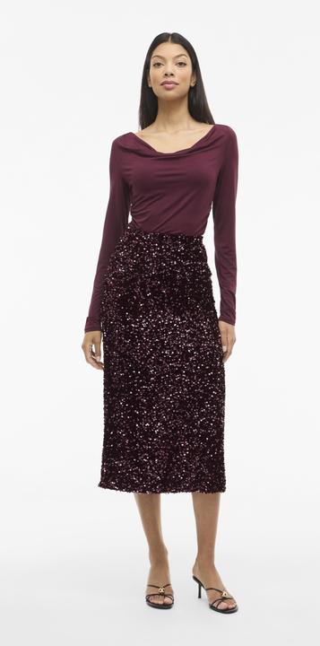 Produktbild Vila VIFAITH Pailletten Midirock (M)