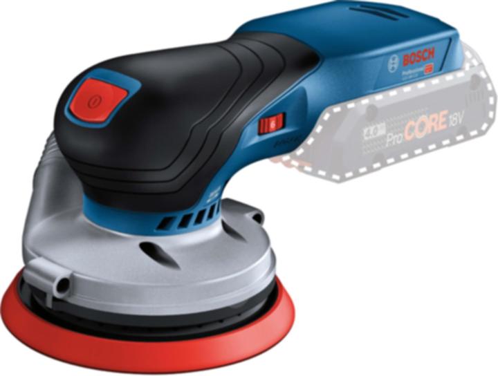 L-BOXX 136, Bosch GEX 18V-125 Exzenterschleifer, Staubbeutel, Schleifblatt