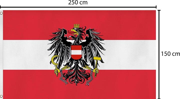 Produktbild Normani Fahne Länderflagge 150 cm x 250 cm