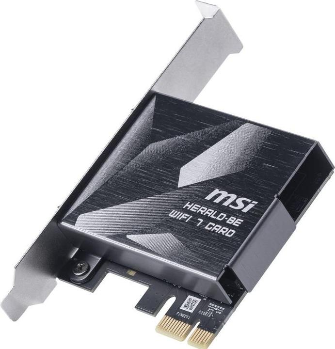 Produktbild MSI HERALD BE9400 WiFi 7 PCIe Card (PCIe)