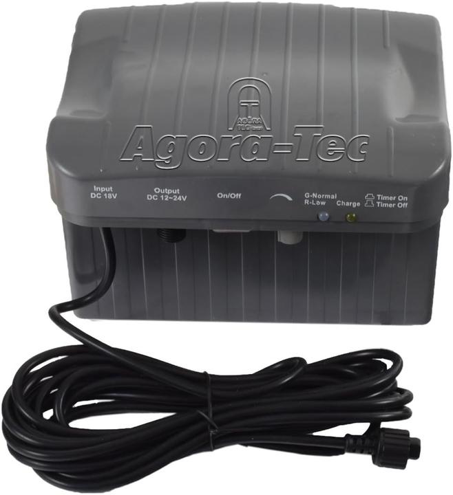 Agora-Tec at-Steuerbox-Akku-Solar 20W