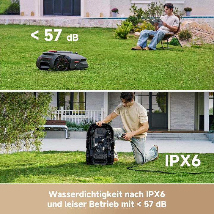 Image du produit Mova Mähroboter LiDAX Ultra 1600 mit 3D-LiDAR (1600 m², Sans câble périphérique)